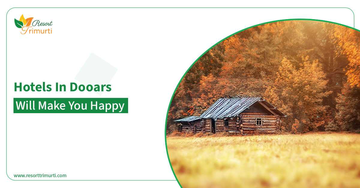 Hotels in Dooars Will Make You Happy and Re-Energize